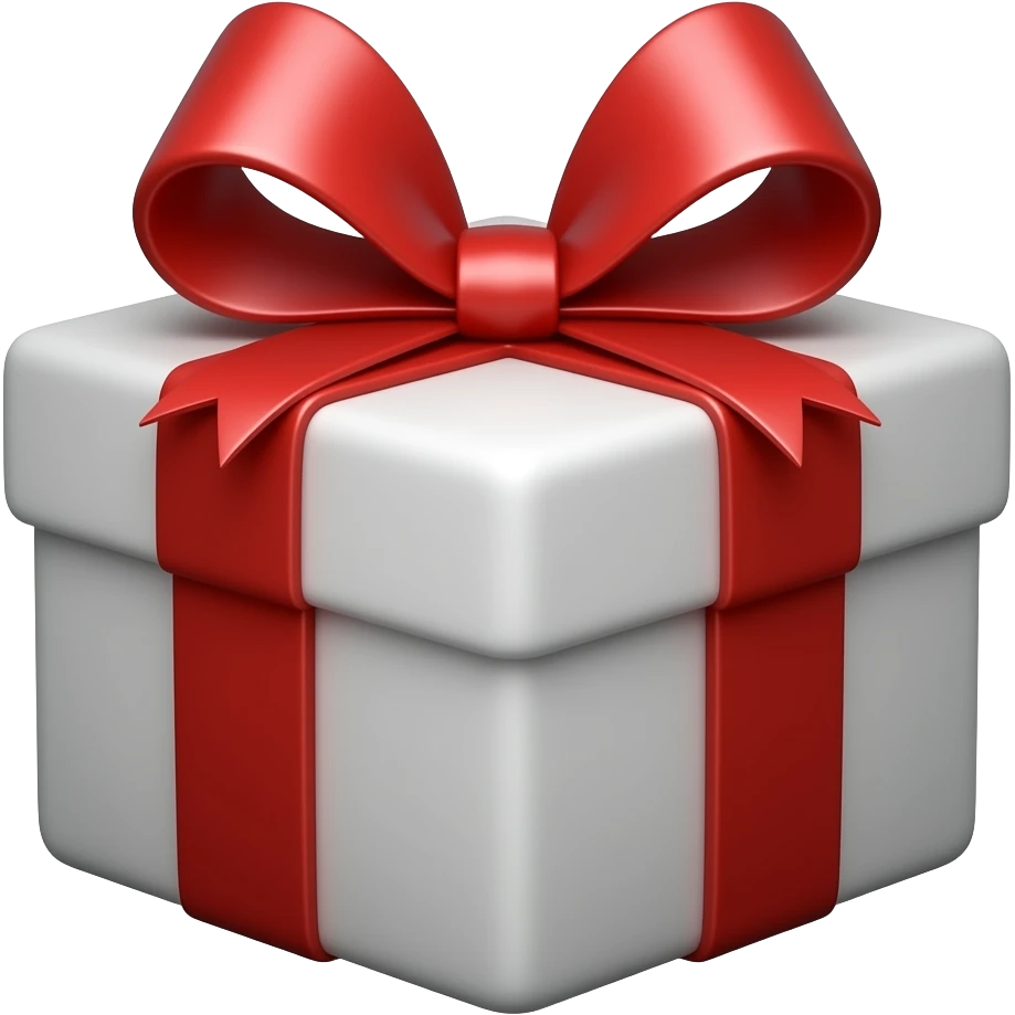 gift box png sticker emoji