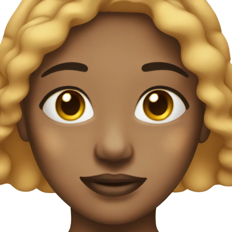 Hyperpigmentation girl emoji