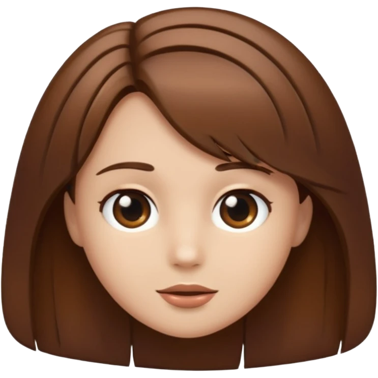I meant a single hair illustration emoji