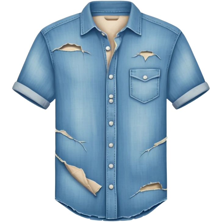 torn shirt emoji