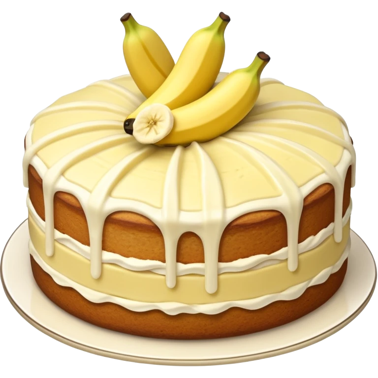 banana cake emoji