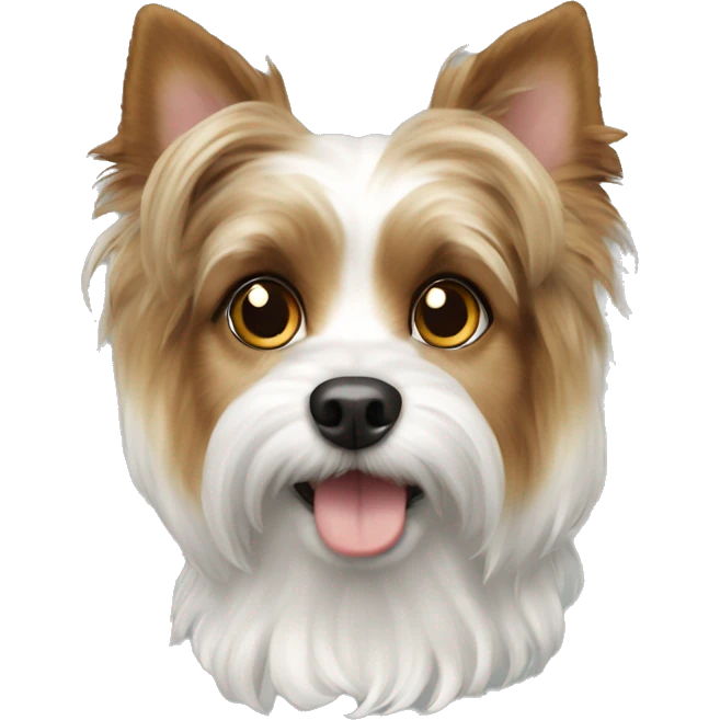 Biewer dog emoji