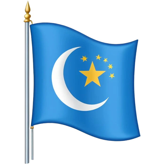 east turkistan flag emoji