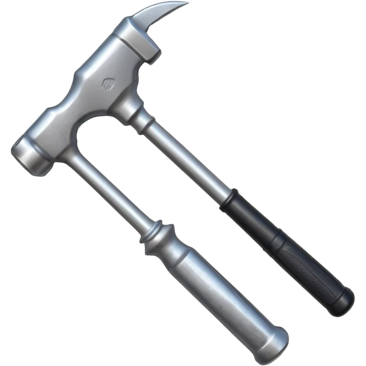 hammer crossed with another tool emoji