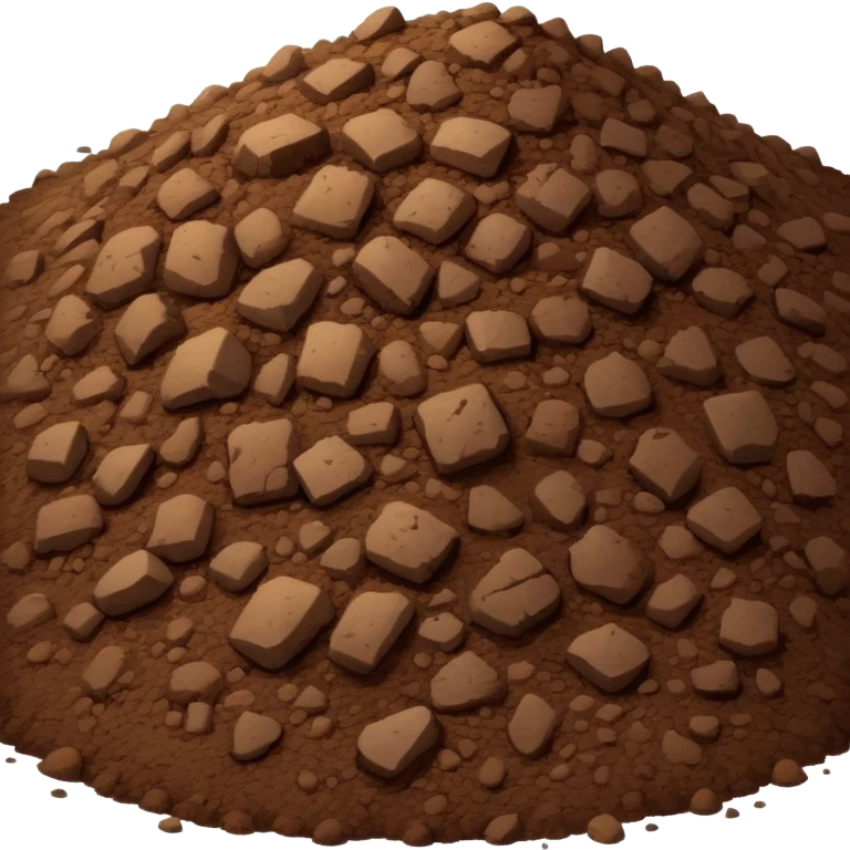 Dirt emoji