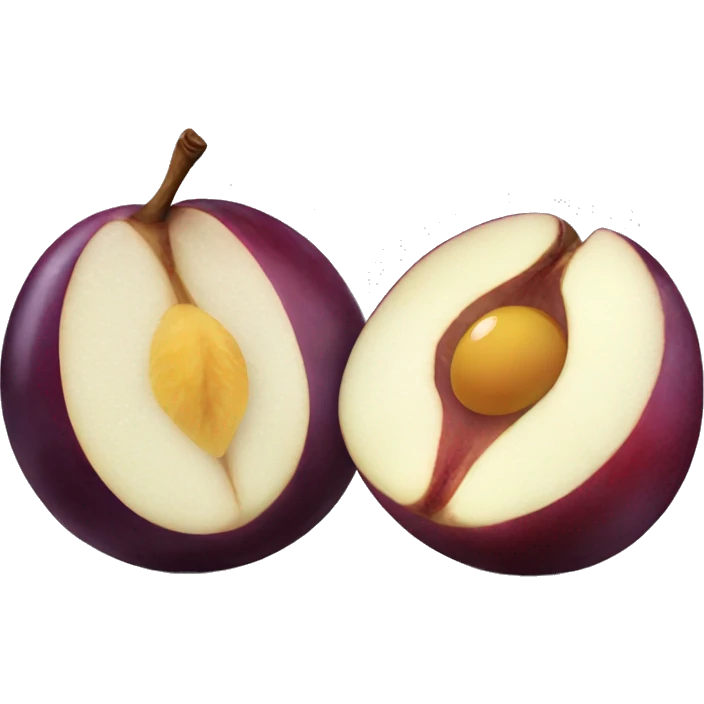 Peso plums  emoji