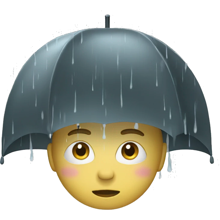 rain emoji