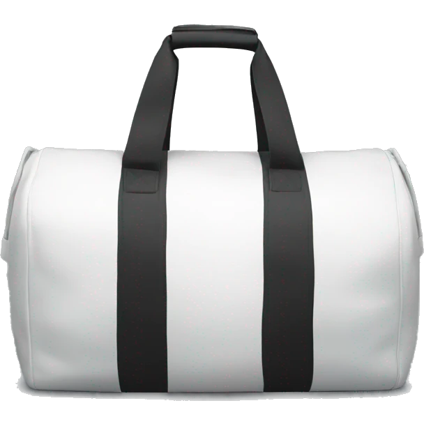 white gym bag  emoji