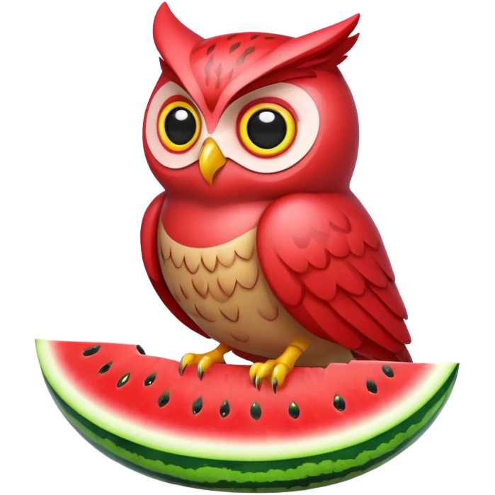 🦉🍉 emoji