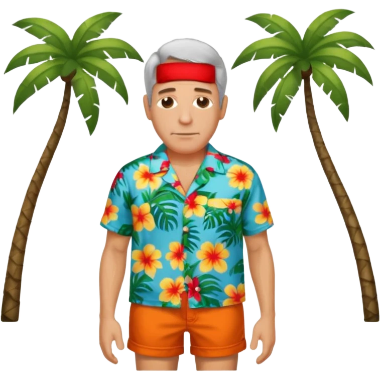 Epstein on island  emoji