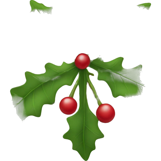Mistletoe  emoji