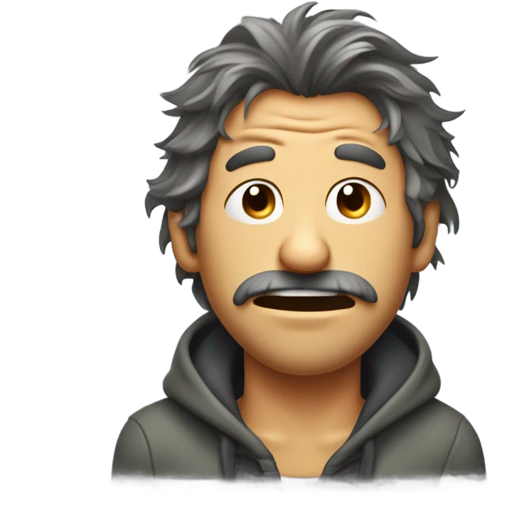 Stinky guy emoji