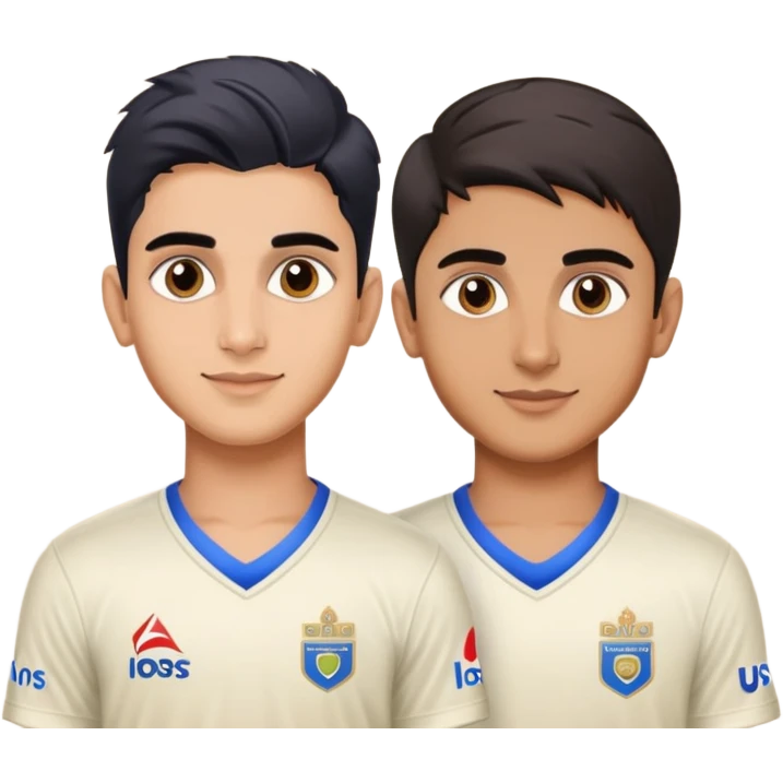 Shubman gillan and Ishan kishan  emoji