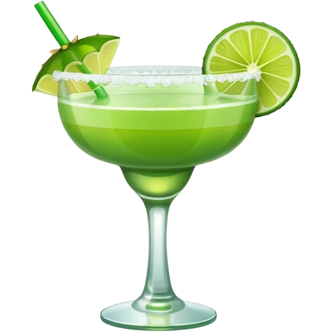 green margarita emoji