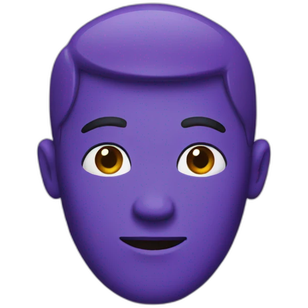 purple guy emoji