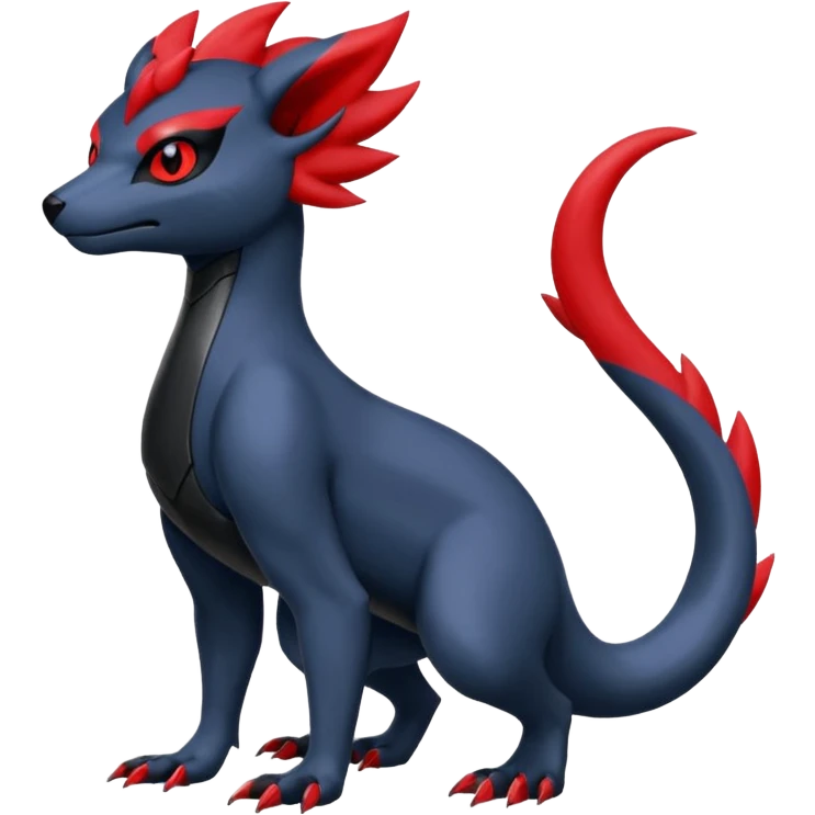 Zorua-Absol-Salandit-fusion (full body) emoji