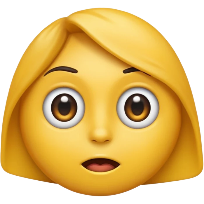 cara de emoji con ojo mirando para el costado haciendo side eye emoji