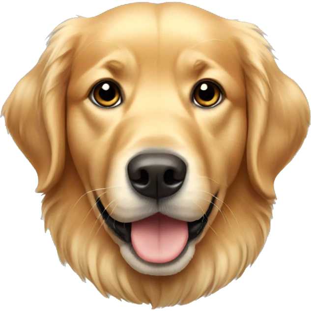 Golden retriever  emoji