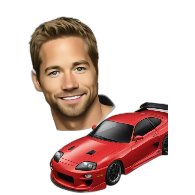 Toyota Supra Mk4 Paul Walker emoji