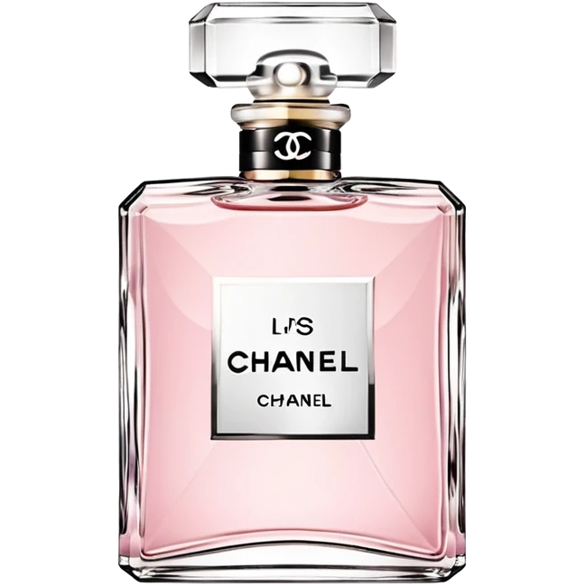 Light pink Chanel perfume emoji