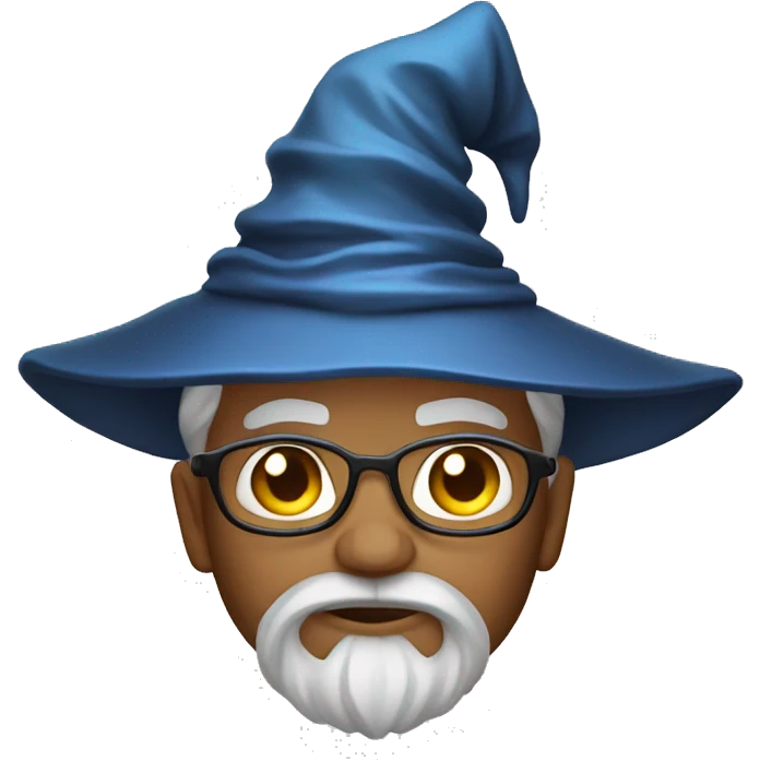 Mystical wizard emoji