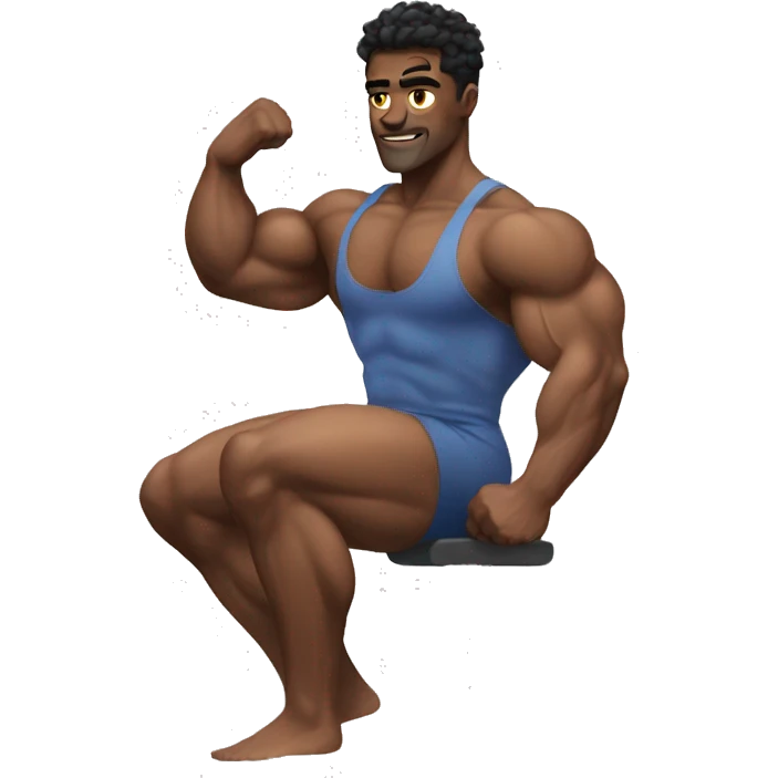 bodybuilder aesthetic emoji