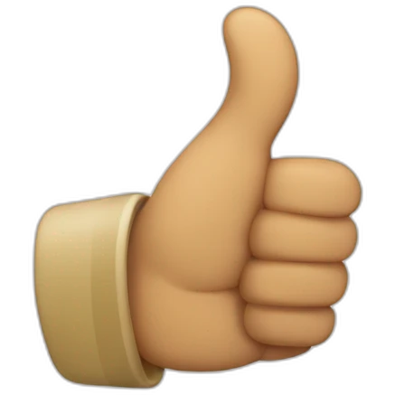 tesak thumbs up sign  emoji