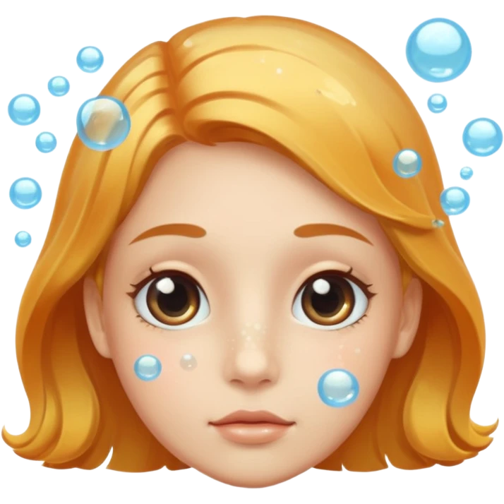 Underwater face emoji