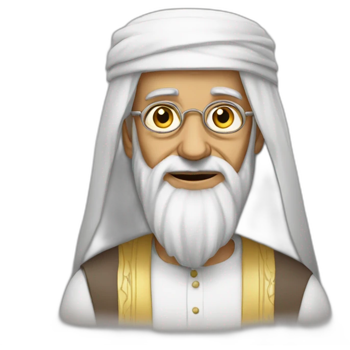 vieux cheikh arabe emoji