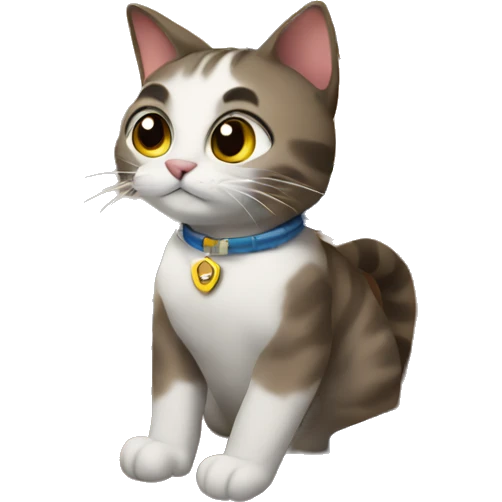 Cat on a plane emoji