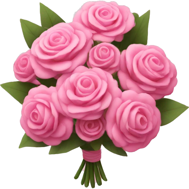 pink bouquet emoji