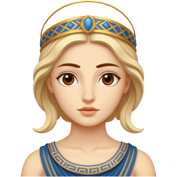 ancient greek young woman emoji