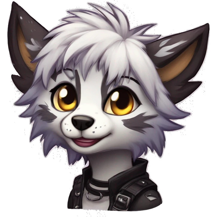 Edgy punk anthro furry by Falvie, LiLaiRa, griffsnuff, AngieWolf emoji