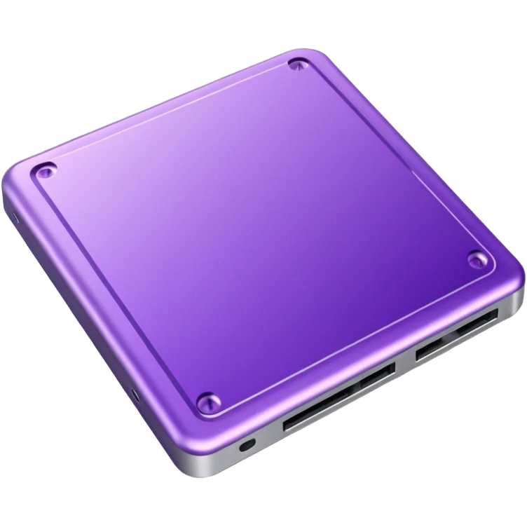 purple ssd drive emoji