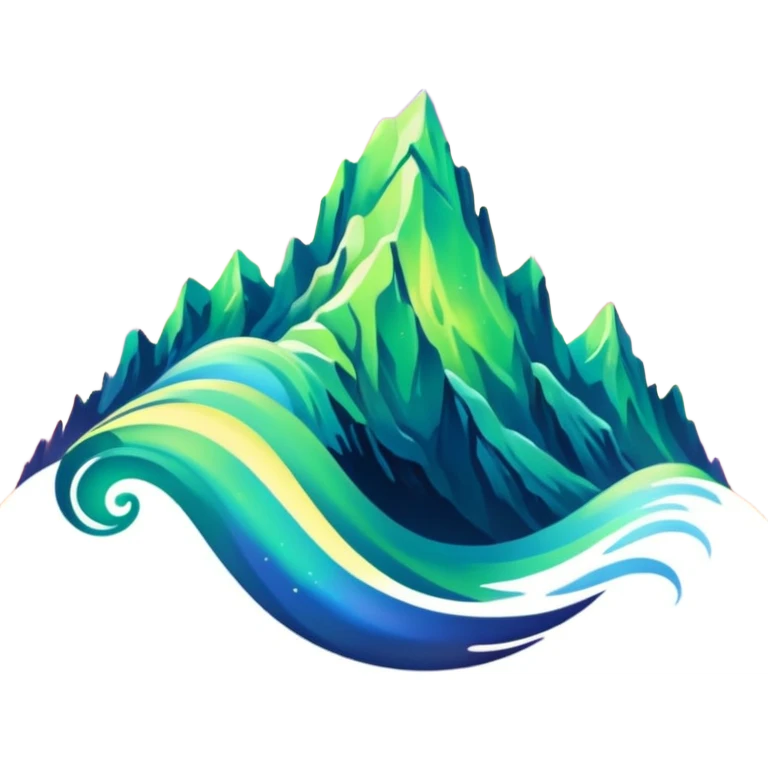 Aurore boréales emoji