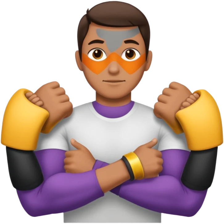 arms, sleeves, forearms, elbows emoji