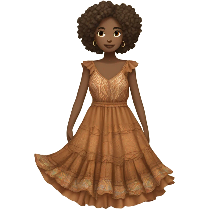 Anthropologie dress emoji