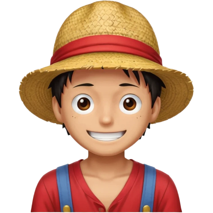Luffy from one piece emoji