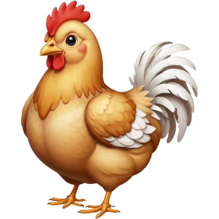 chicken emoji