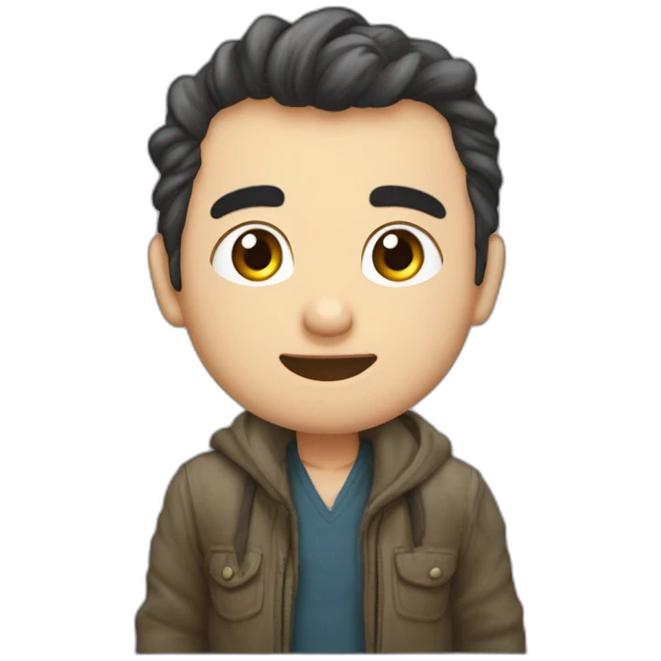 uzun boylu komik biri emoji
