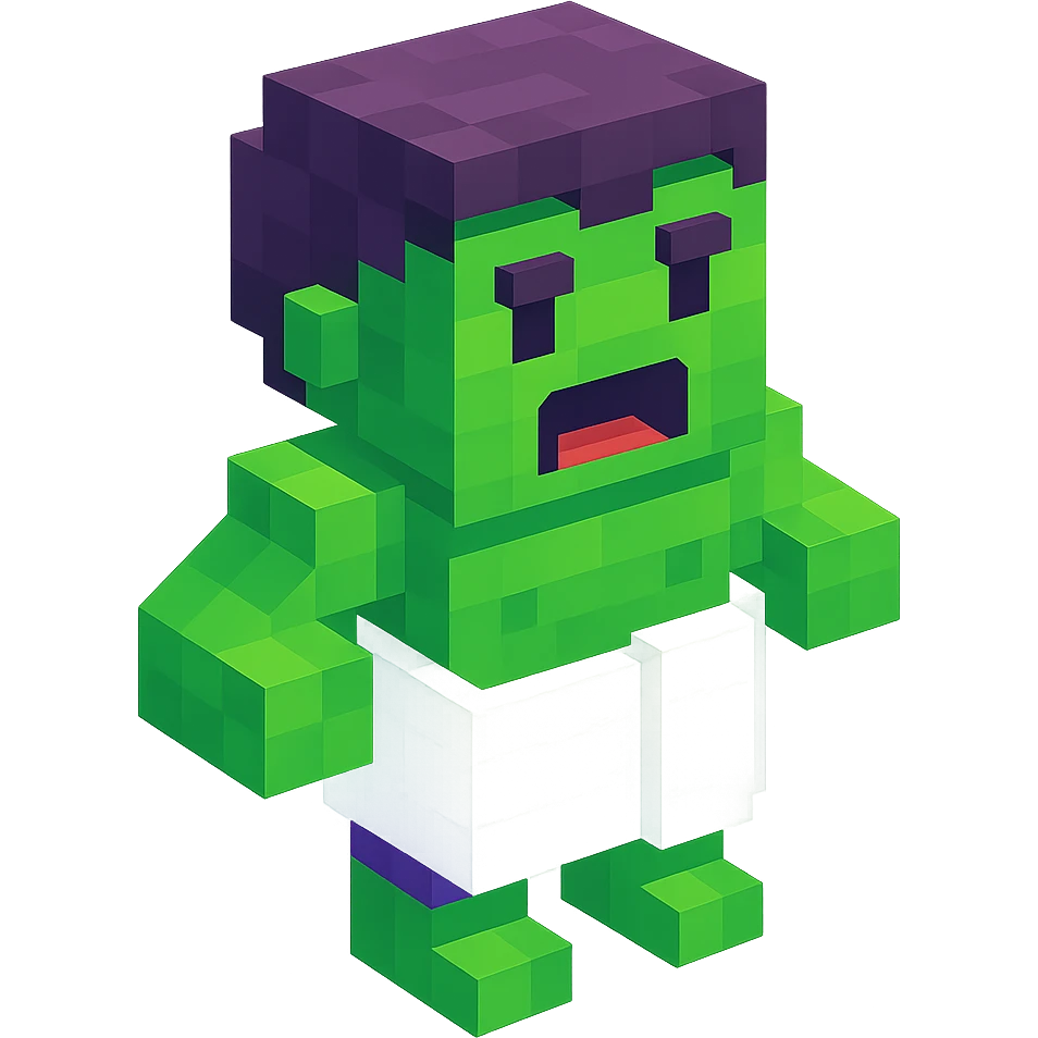Hulk in Tovel emoji