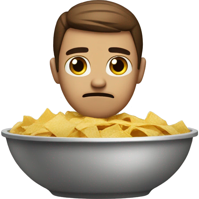 Sad chipotle bowl of disappointment emoji