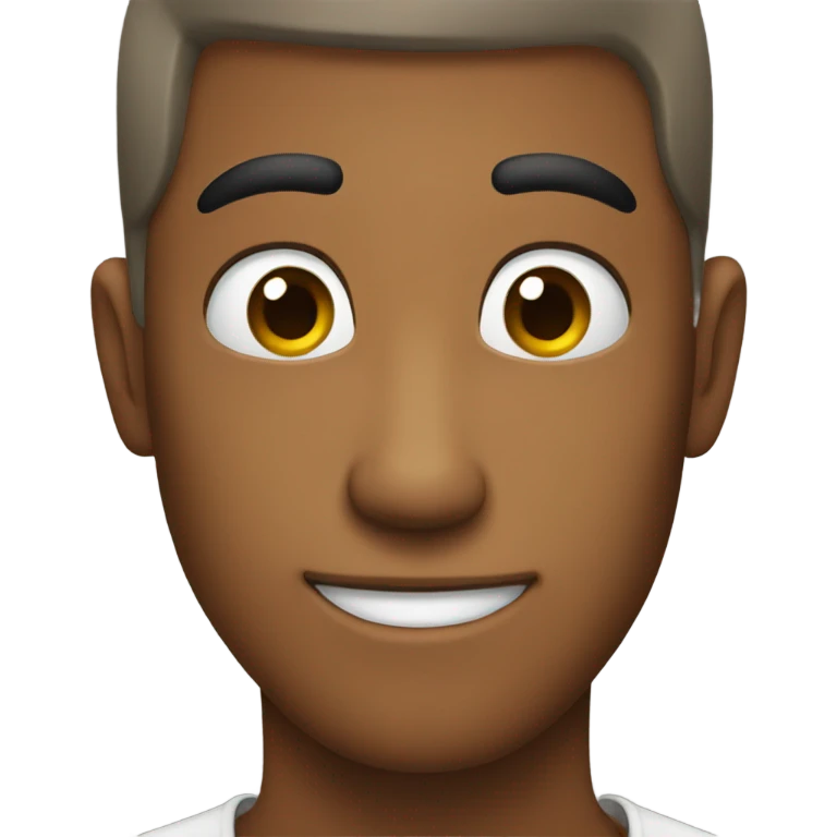 Awkward smile emoji