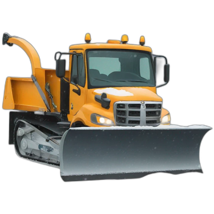 Snowplow emoji