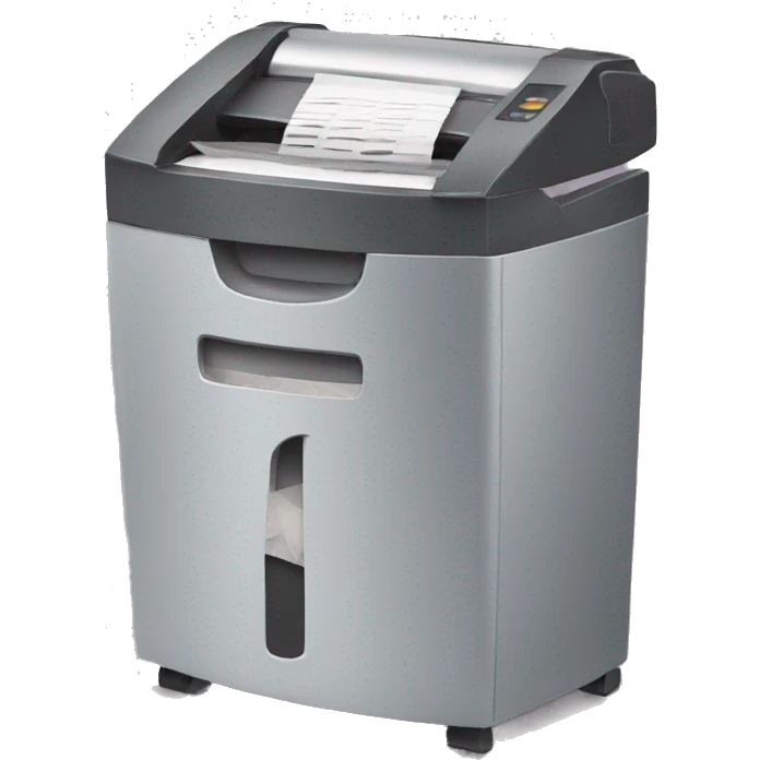paper-shredder emoji