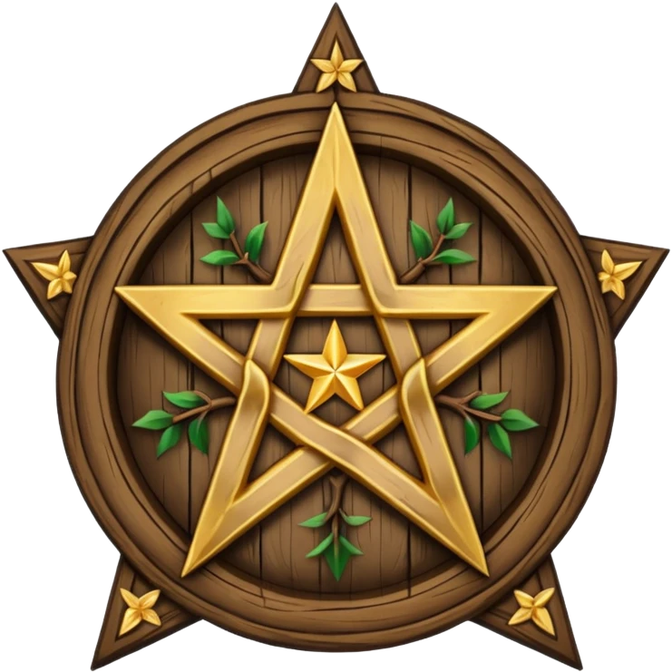 yule pentacle emoji