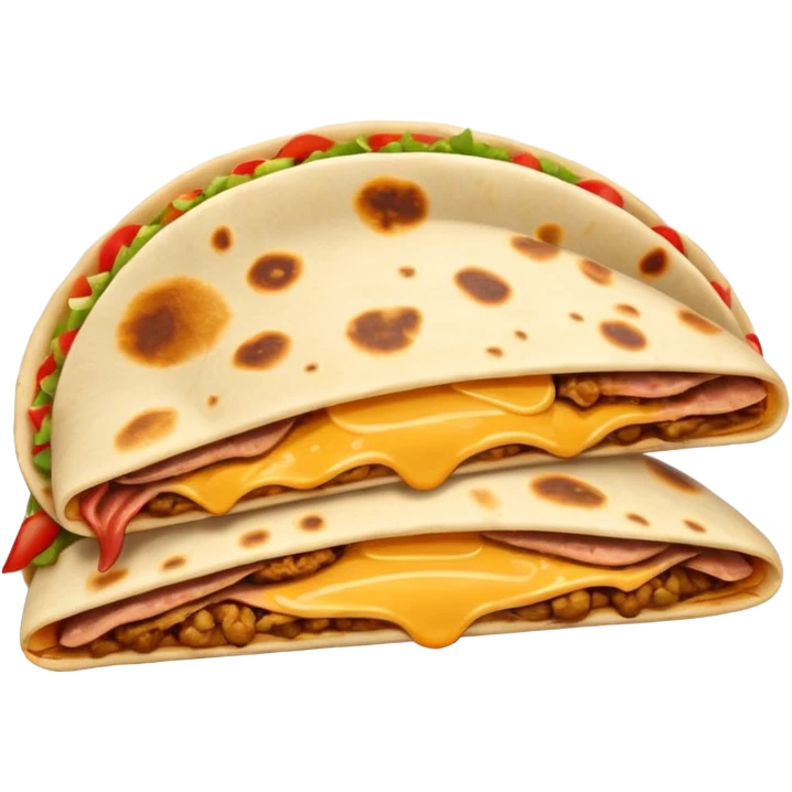 make a quesadilla armadillo emoji