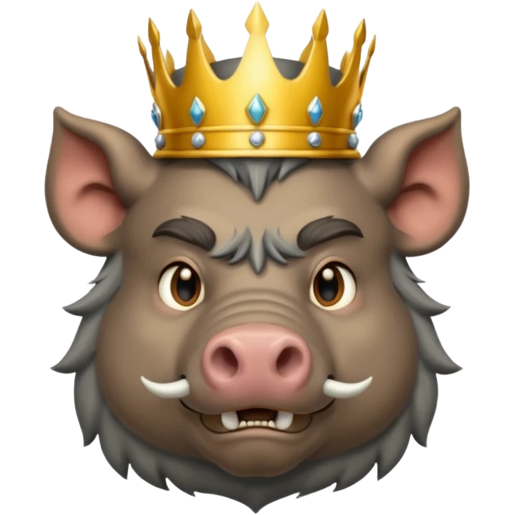 boar King  emoji