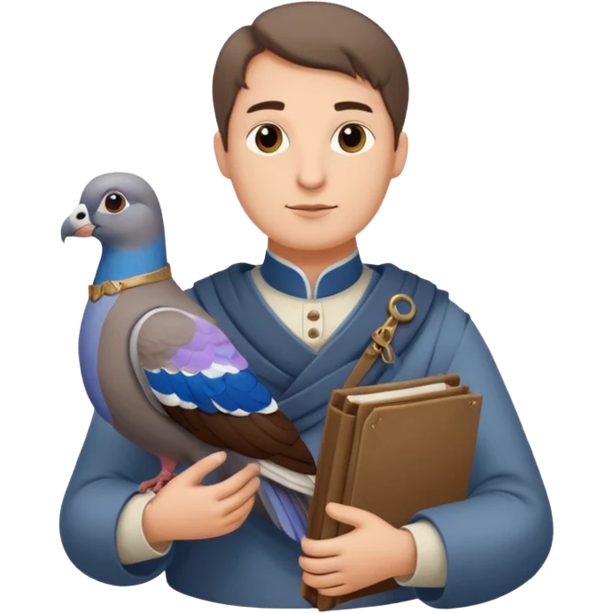 Fanfare as a lord has received a carrier pigeon from a fellow lord. Make sure to include the lord emoji