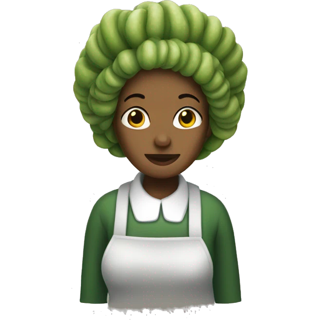 Pickle lady emoji